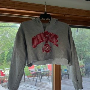 Cropped Ohio state hoodie